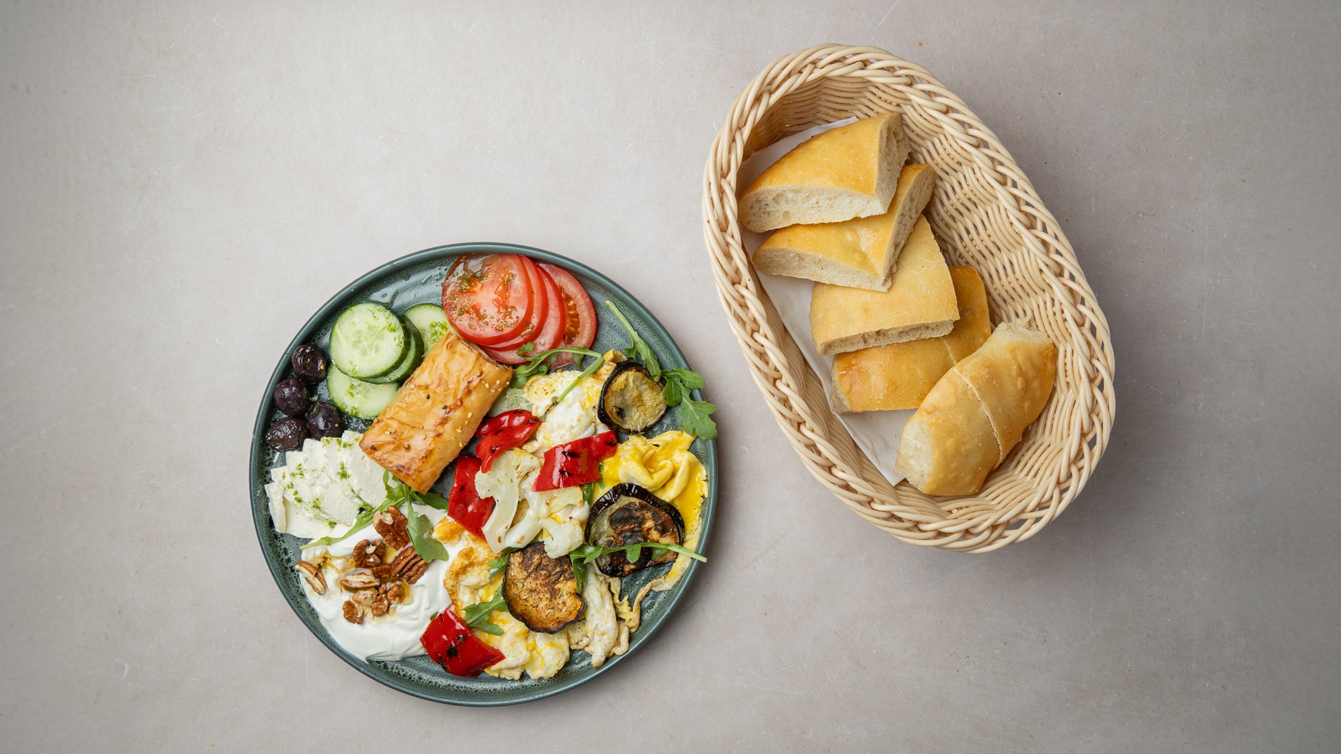 Veggie Breakfast Combo